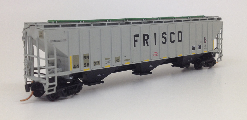 N Scale 4750 Hopper - BN/Frisco Patched